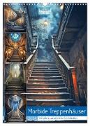 Morbide Treppenhäuser (Wandkalender 2024 DIN A3 hoch), CALVENDO Monatskalender