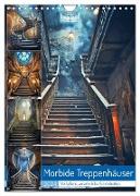 Morbide Treppenhäuser (Wandkalender 2024 DIN A4 hoch), CALVENDO Monatskalender
