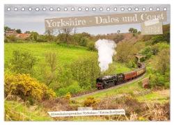 Yorkshire - Dales und Coast (Tischkalender 2024 DIN A5 quer), CALVENDO Monatskalender