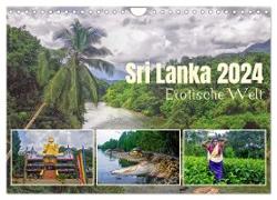 Sri Lanka 2024 ¿ Exotische Welt (Wandkalender 2024 DIN A4 quer), CALVENDO Monatskalender