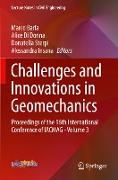 Challenges and Innovations in Geomechanics