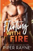 Flirting with Fire (Large Print)