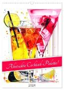 Abstrakte Cocktail-Palette! (Wandkalender 2024 DIN A3 hoch), CALVENDO Monatskalender