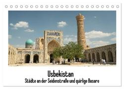 Usbekistan (Tischkalender 2024 DIN A5 quer), CALVENDO Monatskalender