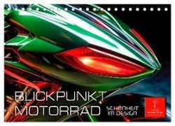 Blickpunkt Motorrad Schönheit im Design (Tischkalender 2024 DIN A5 quer), CALVENDO Monatskalender