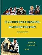 If a poem has a meaning, shame on the poet