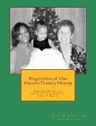 Biographies of Our Maternal Family History