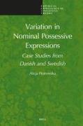 Variation in Nominal Possessive Expressions
