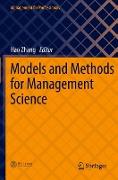 Models and Methods for Management Science