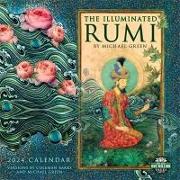 Illuminated Rumi 2024 Wall Calendar