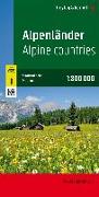 Alpenländer, Straßenkarte 1:800.000, freytag & berndt