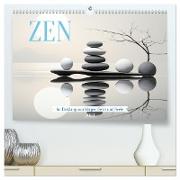 Zen (hochwertiger Premium Wandkalender 2024 DIN A2 quer), Kunstdruck in Hochglanz