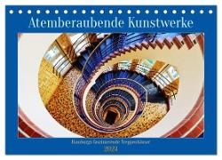 Atemberaubende Kunstwerke (Tischkalender 2024 DIN A5 quer), CALVENDO Monatskalender