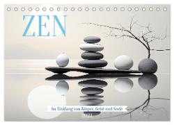 Zen (Tischkalender 2024 DIN A5 quer), CALVENDO Monatskalender
