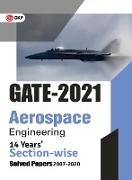 GATE 2021 - Aerospace Engineering - 14 Years' Section-wise Solved Paper 2007-20