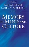 Memory in Mind and Culture