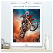 Motocross - Mit Leib und Seele dabei (hochwertiger Premium Wandkalender 2024 DIN A2 hoch), Kunstdruck in Hochglanz
