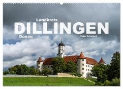 Landkreis Dillingen Donau (Wandkalender 2024 DIN A2 quer), CALVENDO Monatskalender