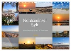 Nodseeinsel Sylt - Impressionen der beliebtesten Insel Deutschlands (Wandkalender 2024 DIN A3 quer), CALVENDO Monatskalender