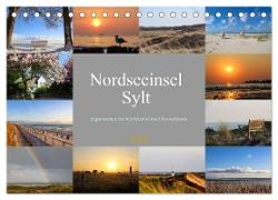 Nodseeinsel Sylt - Impressionen der beliebtesten Insel Deutschlands (Tischkalender 2024 DIN A5 quer), CALVENDO Monatskalender