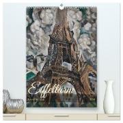 Eiffelturm - Robert Delaunay (hochwertiger Premium Wandkalender 2024 DIN A2 hoch), Kunstdruck in Hochglanz