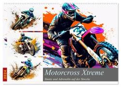 Motorcross Xtreme (Wandkalender 2024 DIN A2 quer), CALVENDO Monatskalender