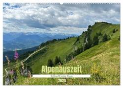 Alpenauszeit - Schöne Orte der Alpen (Wandkalender 2024 DIN A2 quer), CALVENDO Monatskalender