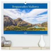 Bergparadies Mallorca (hochwertiger Premium Wandkalender 2024 DIN A2 quer), Kunstdruck in Hochglanz