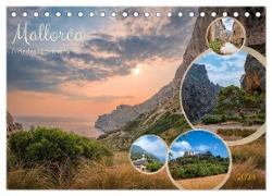Mallorca - Perle des Mittelmeers (Tischkalender 2024 DIN A5 quer), CALVENDO Monatskalender