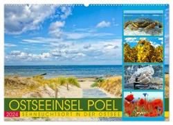 Ostseeinsel Poel - Sehnsuchtsort in der Ostsee (Wandkalender 2024 DIN A2 quer), CALVENDO Monatskalender