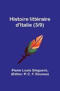 Histoire littéraire d'Italie (3/9)