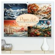 Paper Art (hochwertiger Premium Wandkalender 2024 DIN A2 quer), Kunstdruck in Hochglanz