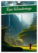 Epic Wanderings (Wall Calendar 2024 DIN A4 portrait), CALVENDO 12 Month Wall Calendar