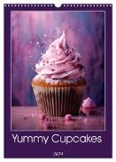 Yummy Cupcakes (Wall Calendar 2024 DIN A3 portrait), CALVENDO 12 Month Wall Calendar