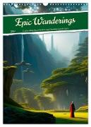 Epic Wanderings (Wall Calendar 2024 DIN A3 portrait), CALVENDO 12 Month Wall Calendar