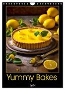 Yummy Bakes (Wall Calendar 2024 DIN A4 portrait), CALVENDO 12 Month Wall Calendar