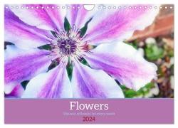 Vibrancy of flowers (Wall Calendar 2024 DIN A4 landscape), CALVENDO 12 Month Wall Calendar