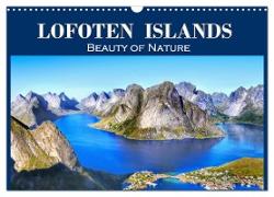 Lofoten Islands, Beauty of Nature (Wall Calendar 2024 DIN A3 landscape), CALVENDO 12 Month Wall Calendar