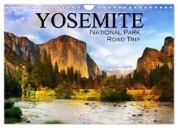 Yosemite National Park Road Trip (Wall Calendar 2024 DIN A4 landscape), CALVENDO 12 Month Wall Calendar
