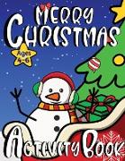 Merry Christmas Activity Book For Kids