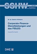 Corporate-Finance-Dienstleistungen und das FIDLEG