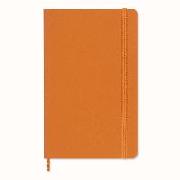 Moleskine Vegea Capri Notizbuch, Large/A5, liniert, weicher Einband, orange