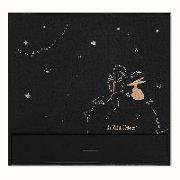 Moleskine der kleine Prinz Sammlerbox, liniertes Notizbuch large/A5 schwarz, undatierter 12-Monats-Notizkalender large/A5 fester Einband grau, Le Petit Prince Statuette