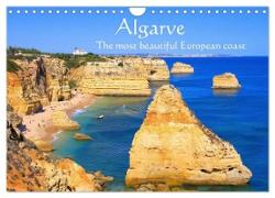 Algarve - The most beautiful European coast (Wall Calendar 2024 DIN A4 landscape), CALVENDO 12 Month Wall Calendar