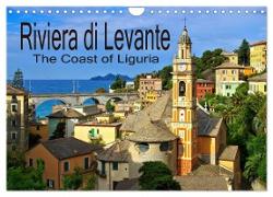 Riviera di Levante The Coast of Liguria (Wall Calendar 2024 DIN A4 landscape), CALVENDO 12 Month Wall Calendar