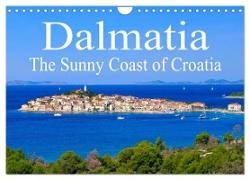Dalmatia The Sunny Coast of Croatia (Wall Calendar 2024 DIN A4 landscape), CALVENDO 12 Month Wall Calendar
