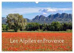Les Alpilles en Provence (Calendrier mural 2024 DIN A3 vertical), CALVENDO calendrier mensuel