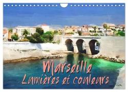 Marseille lumières et couleurs (Calendrier mural 2024 DIN A4 vertical), CALVENDO calendrier mensuel
