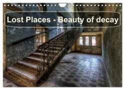 Lost Places - Beauty of decay (Wall Calendar 2024 DIN A4 landscape), CALVENDO 12 Month Wall Calendar