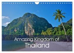 Amazing Kingdom of Thailand (Wall Calendar 2024 DIN A4 landscape), CALVENDO 12 Month Wall Calendar